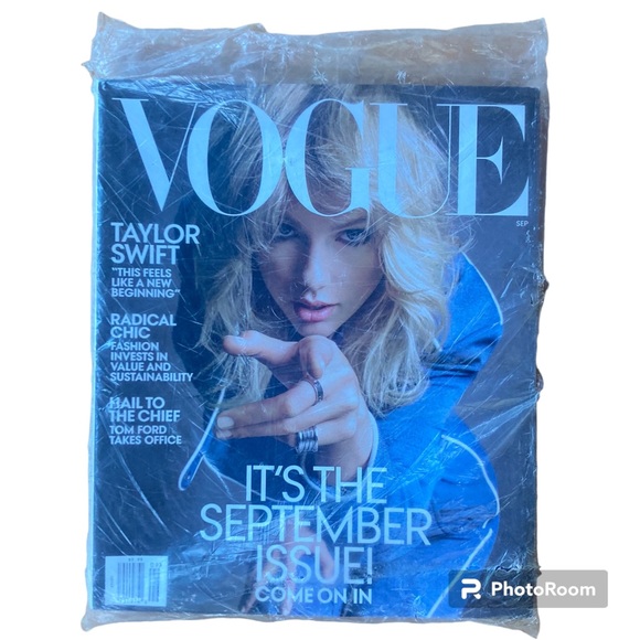 Taylor Swift Vogue September 2019 Cover Fall Edition New in Plastic Protection